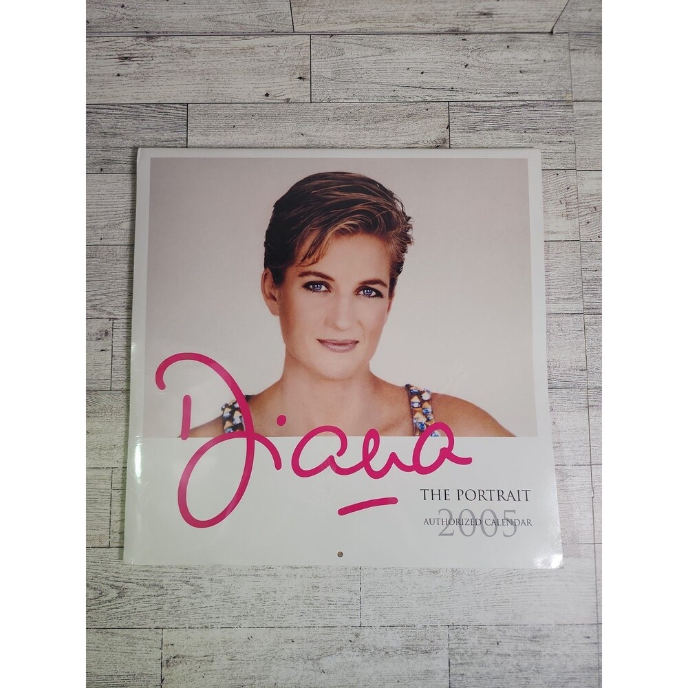 NEW Princess Diana 2005 Calendar "The Portrait" Andrews McMeel SEALED